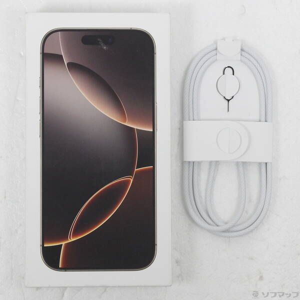 ソフマップ 〔中古品〕 iPhone16 Pro 512GB デザートチタニウム MYN63J