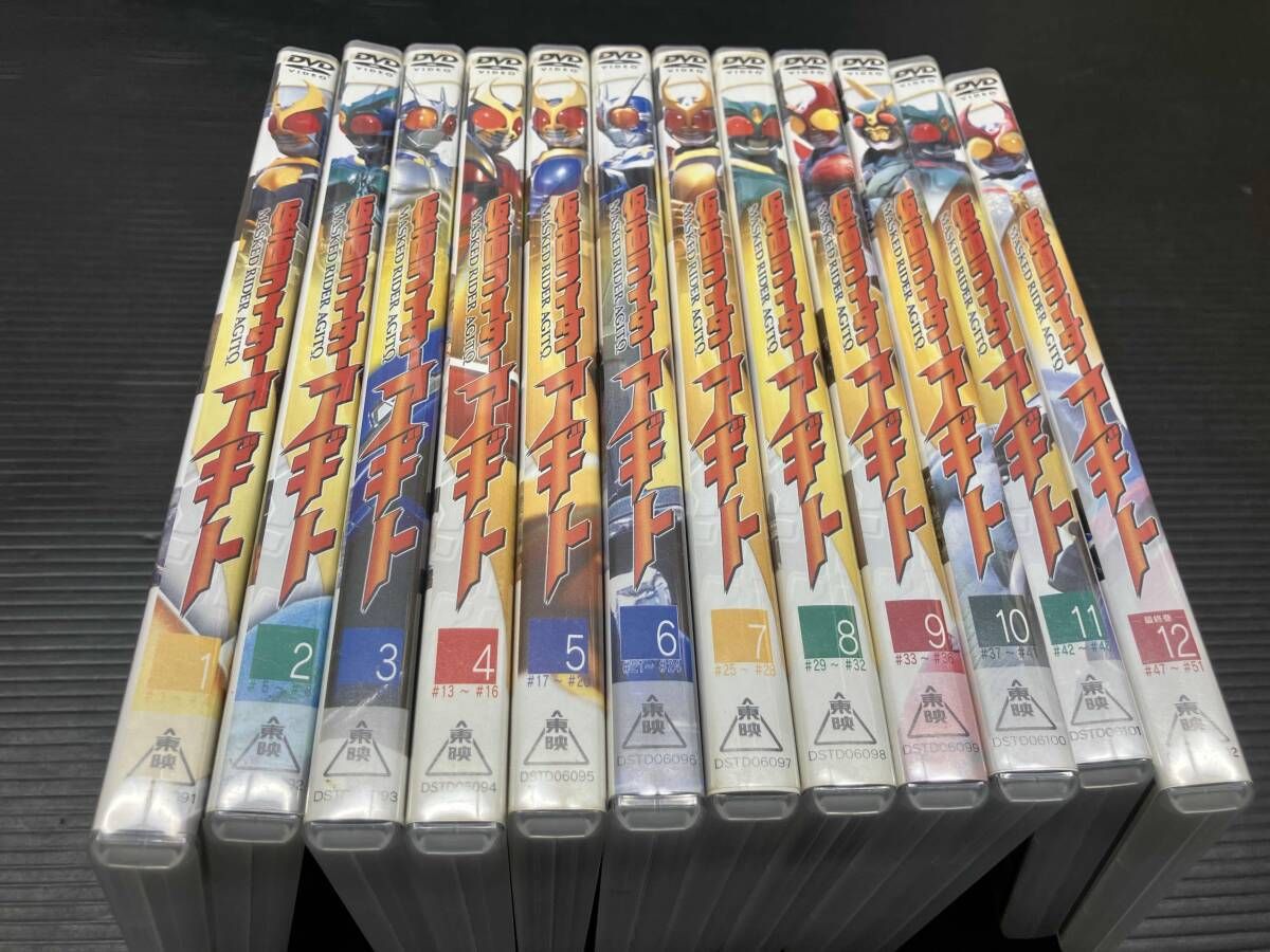 DVD 【※※※】[全12巻セット]仮面ライダーアギト 1~12 - メルカリ