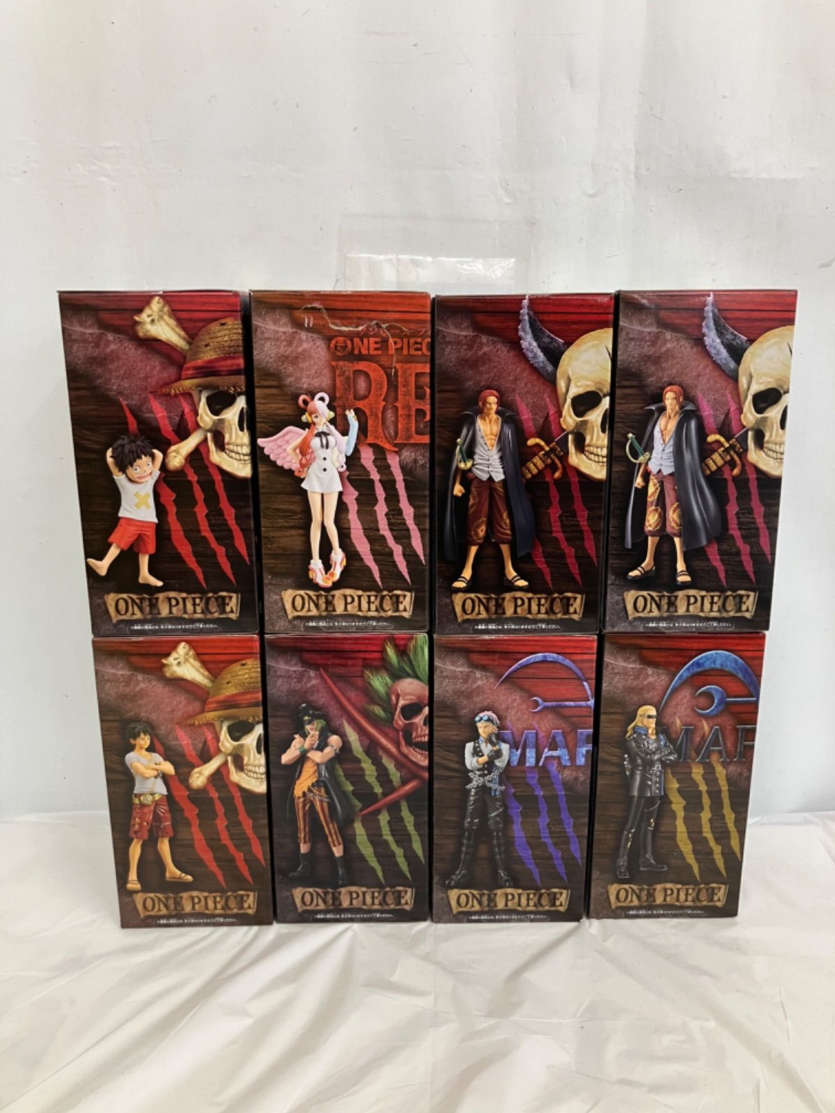 未開封 ONE PIECE ワンピース DXF フィギュア8種 LF1908 f099 - メルカリ