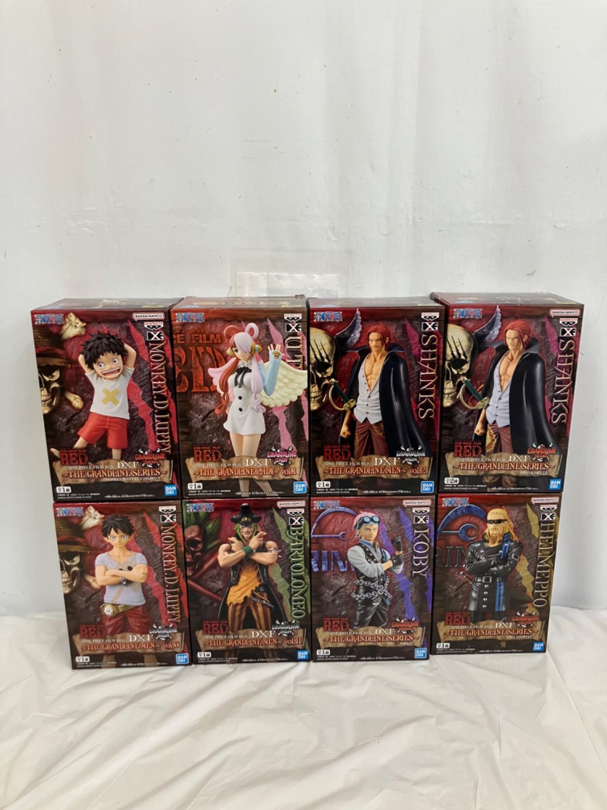 未開封 ONE PIECE ワンピース DXF フィギュア8種 LF1908 f099 - メルカリ