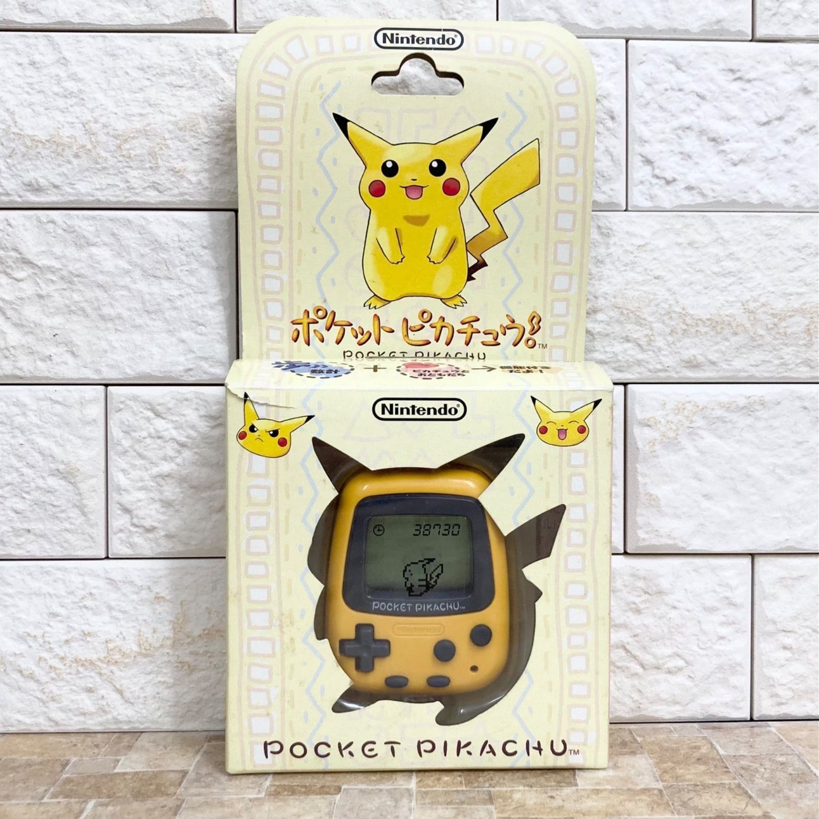訳あり】ポケットピカチュウ 万歩計 Nintendo 任天堂 1998
