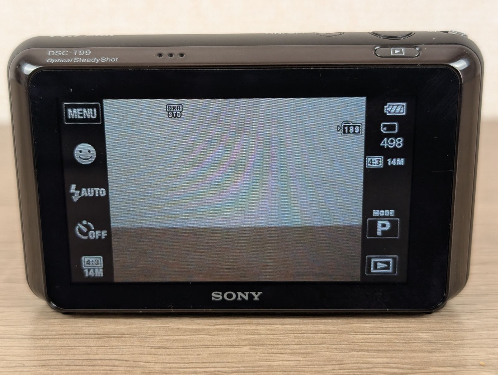 美品】SONY Cyber-shot DSC-T99 ブラック 動作確認済 カールツァイス