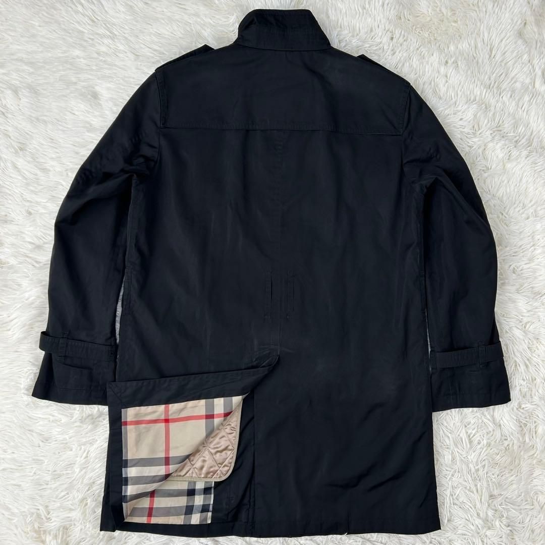 【L・XL】美品 バーバリーロンドン ナイロンコート キルティング 長袖ライナー 美品/M】BURBERRY LONDON バーバリーロンドン ステンカラーコート