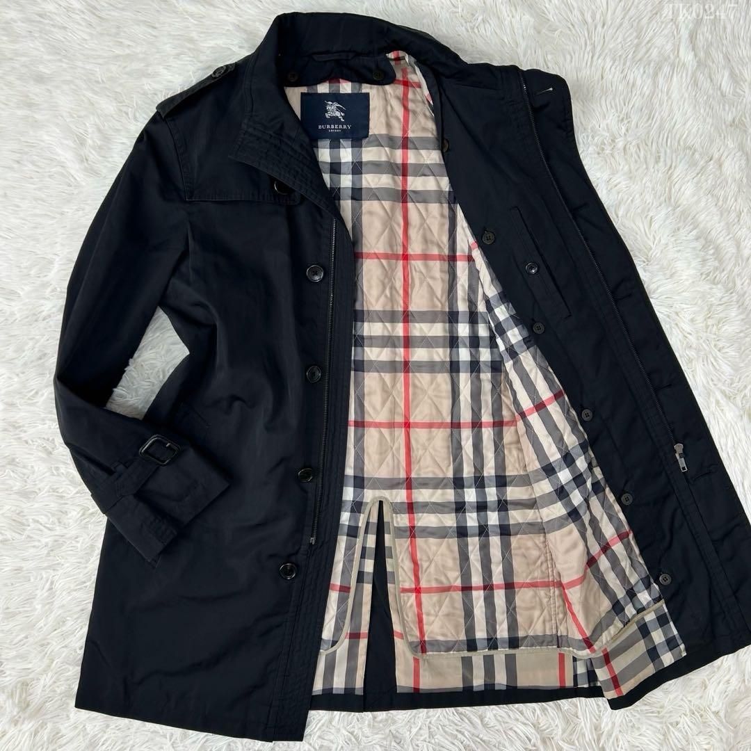 美品/M】BURBERRY LONDON バーバリーロンドン ステンカラーコート