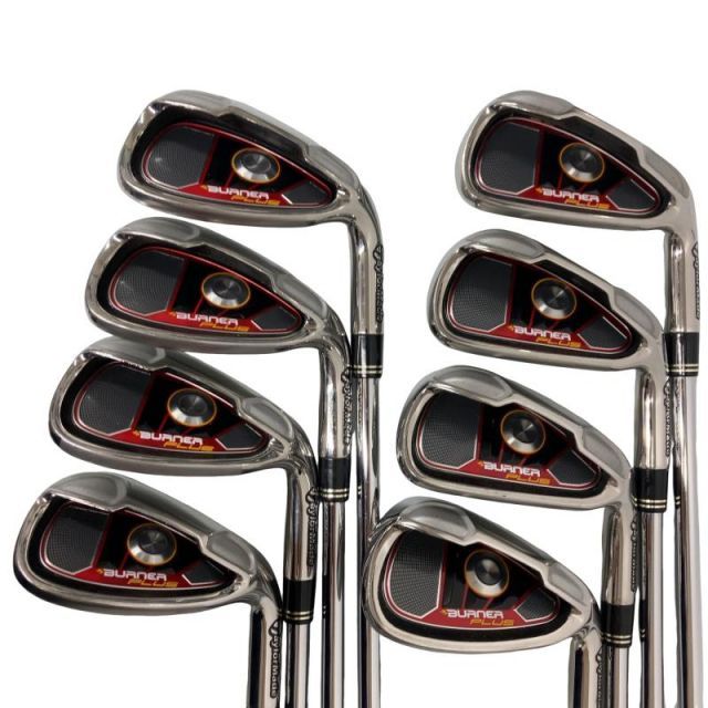 中古】 テーラーメイド BURNER PLUS 8S アイアンセット IR NS PRO