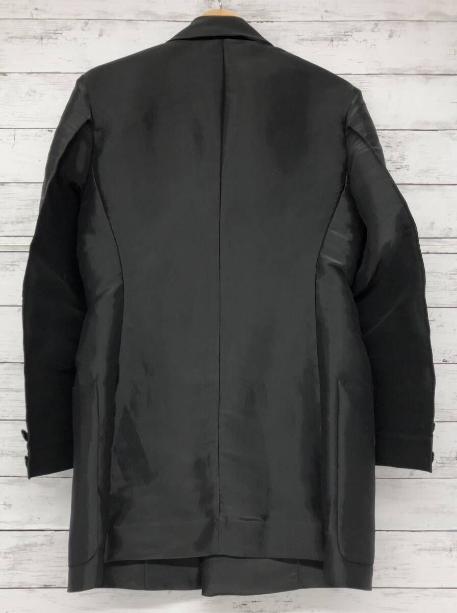 ISSEY MIYAKE チェスターコート／Mサイズ／ブラック／ポリエステル