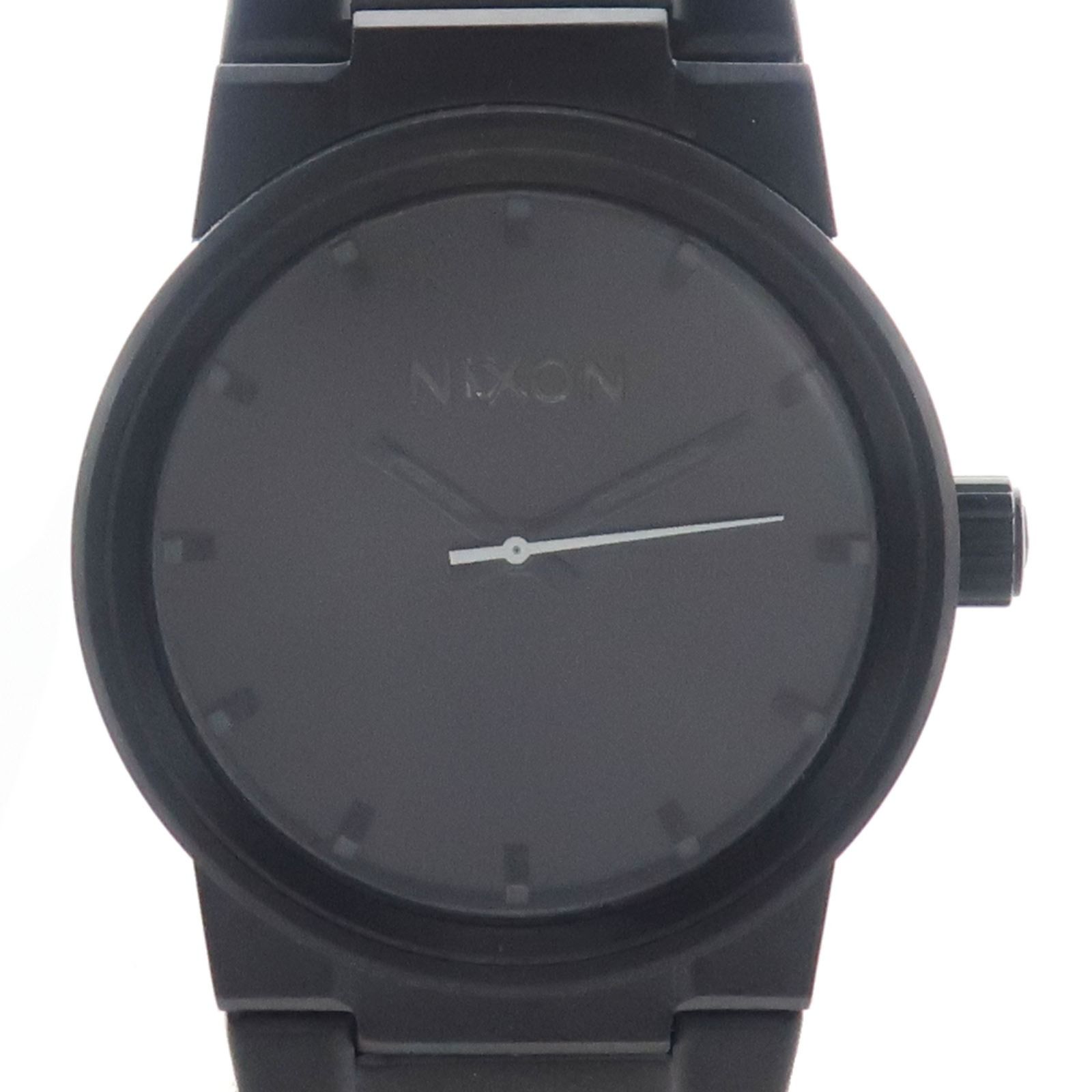 NIXON アナログ時計 ステンレススチール 黒 【公式通販】