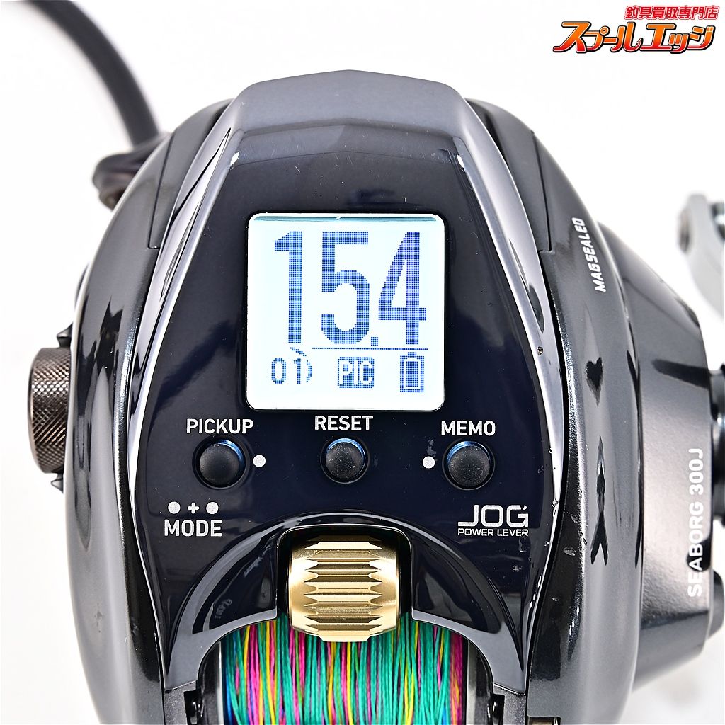 【ダイワ】 21シーボーグ 300J 使用距離14.8km 使用48時間 DAIWA