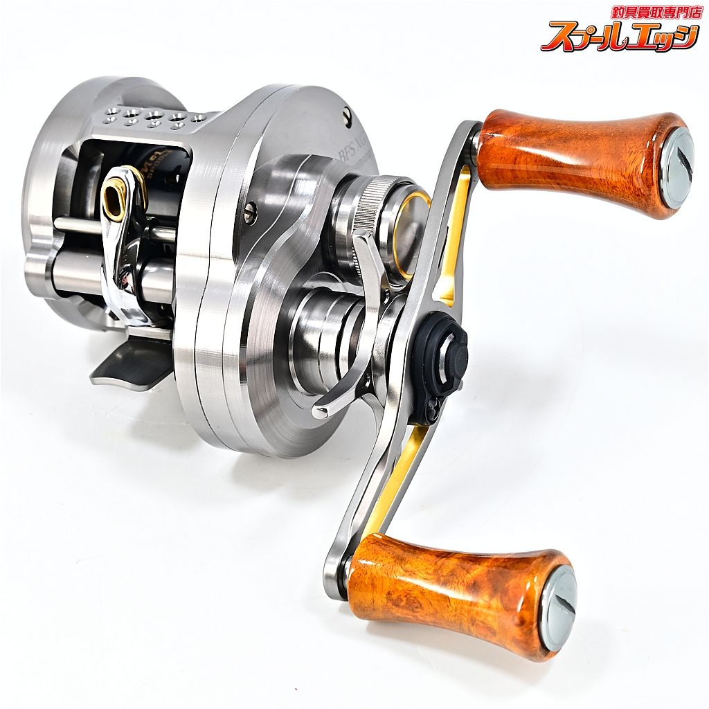 シマノ 23カルカッタコンクエスト BFS XG 35 mmウッドハンドルノブ装着 SHIMANO m 43711