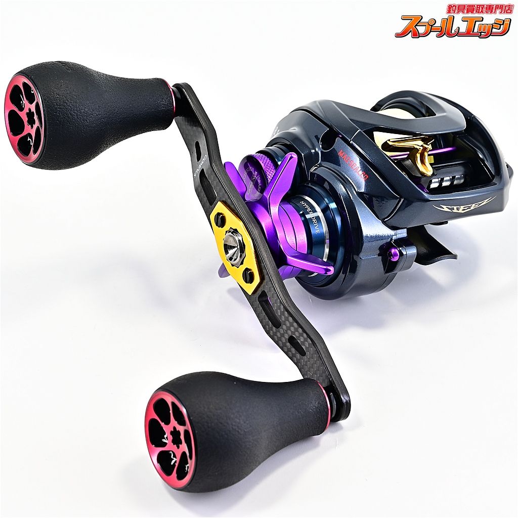 ダイワ 21スティーズ A TW HLC 8.1 R SLPW MCスタードラグパープル-KDWオフセットクラッチ ディープパープル m 43720