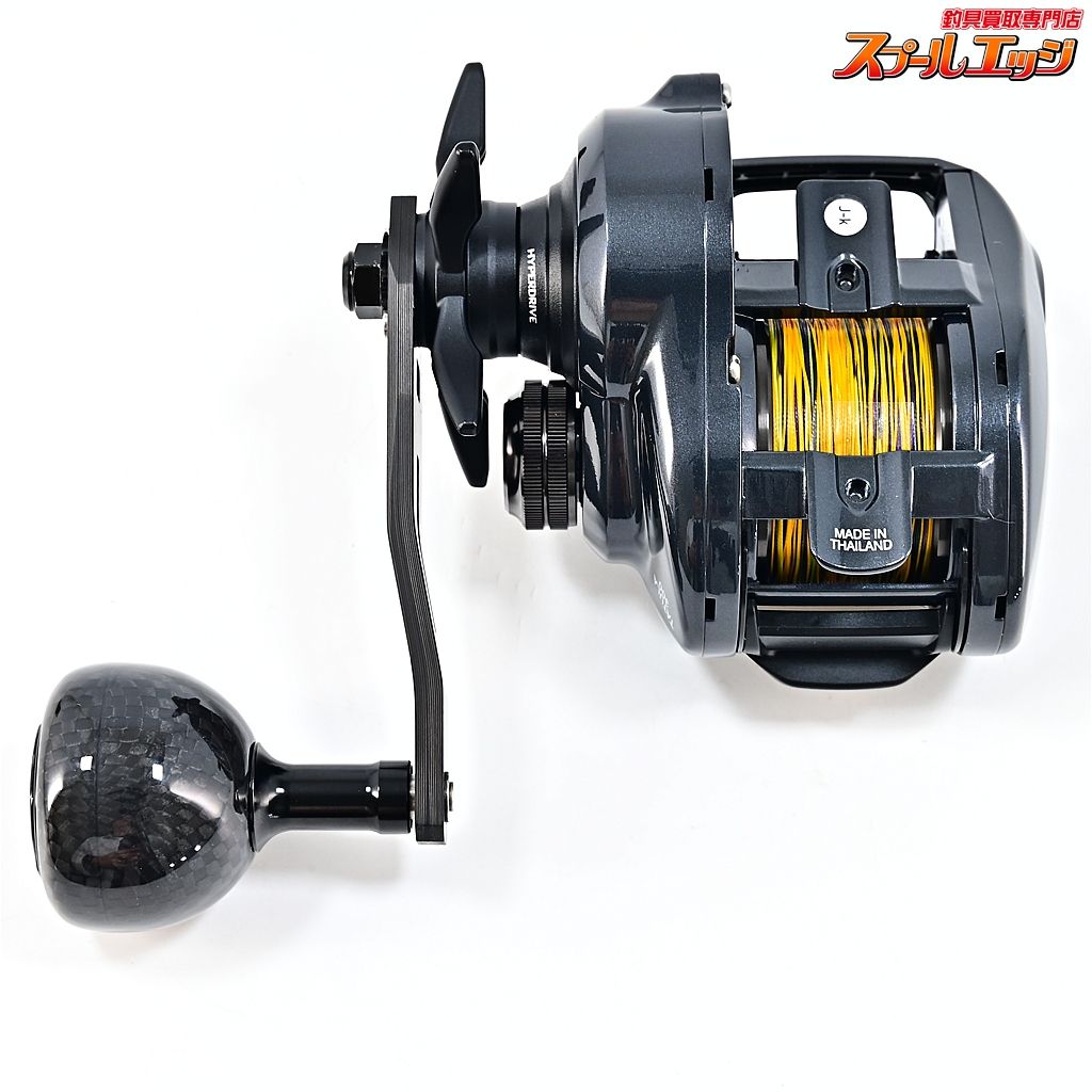  ダイワ 21タトゥーラ 300 ゴメクサスカスタムハンドル75 mm カスタムハンドルノブ38 mm装着 DAIWA TATULA m 43721 ベイトリール(ルアー用) リール