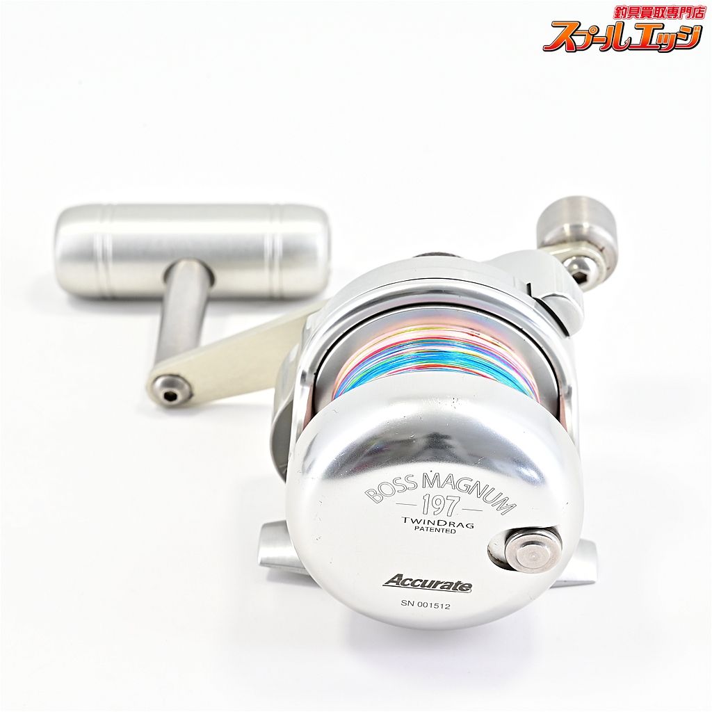  アキュレート ボス マグナム 197 ツインドラグ CCMチューン Accurate BOSS MAGNUM m 43730 ベイトリール(ルアー用) リール