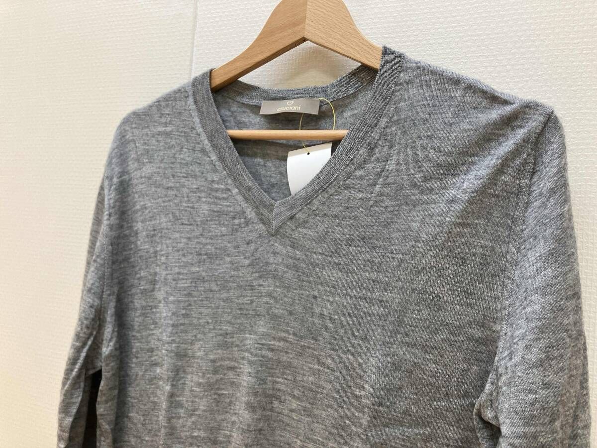 cruciani クルチアーニ ウール Vネック ニット セーター 良品 