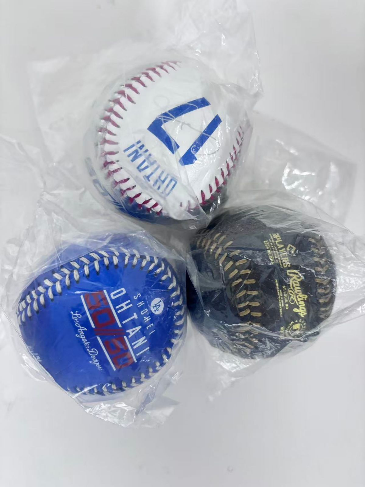 大谷翔平 2024年MVP50/50 限定 記念ボール ドジャース 3個セット