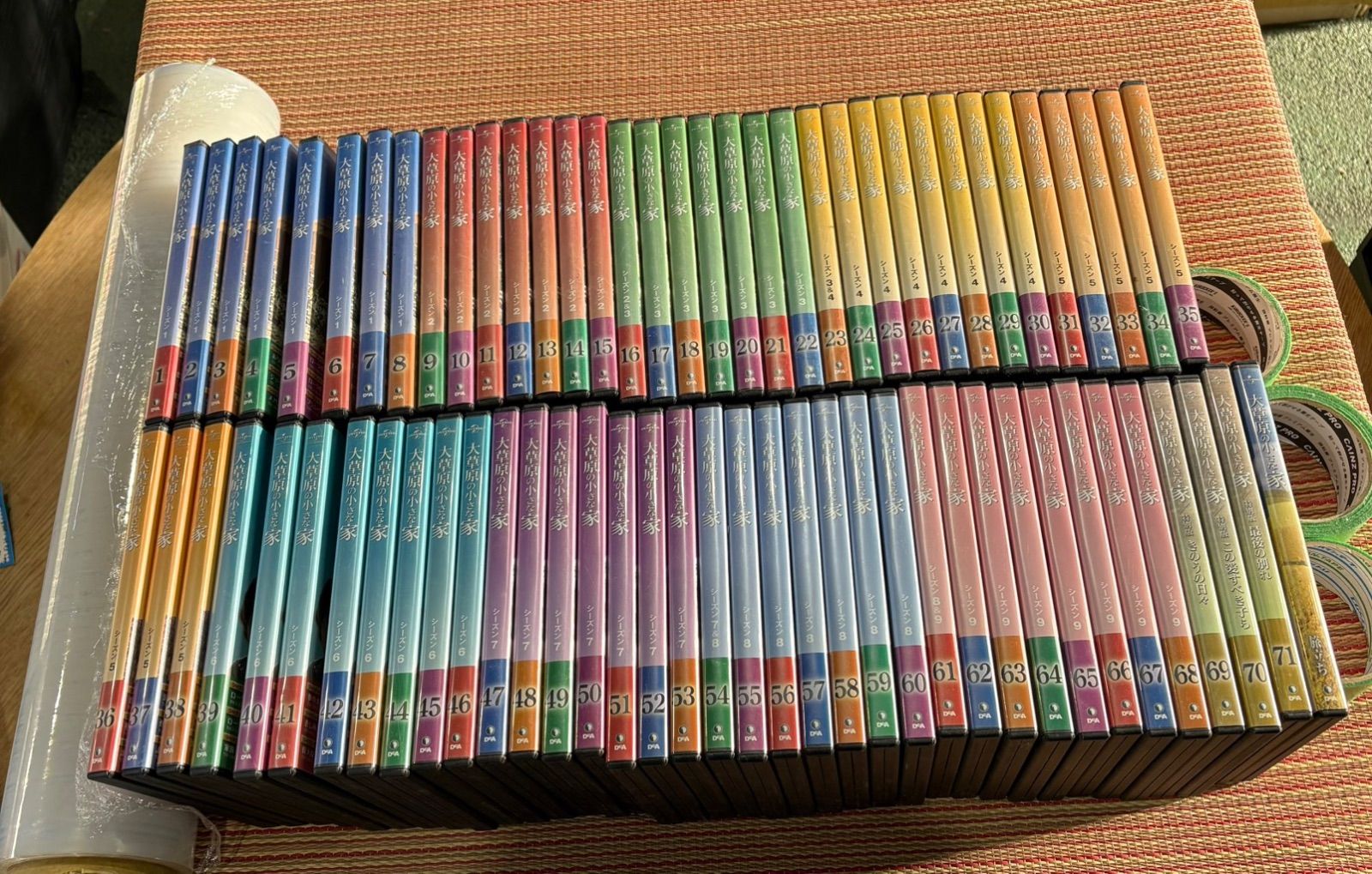 中古・現状品】ユニバーサル 大草原の小さな家 DVD 1~71全71巻＋旅立ち