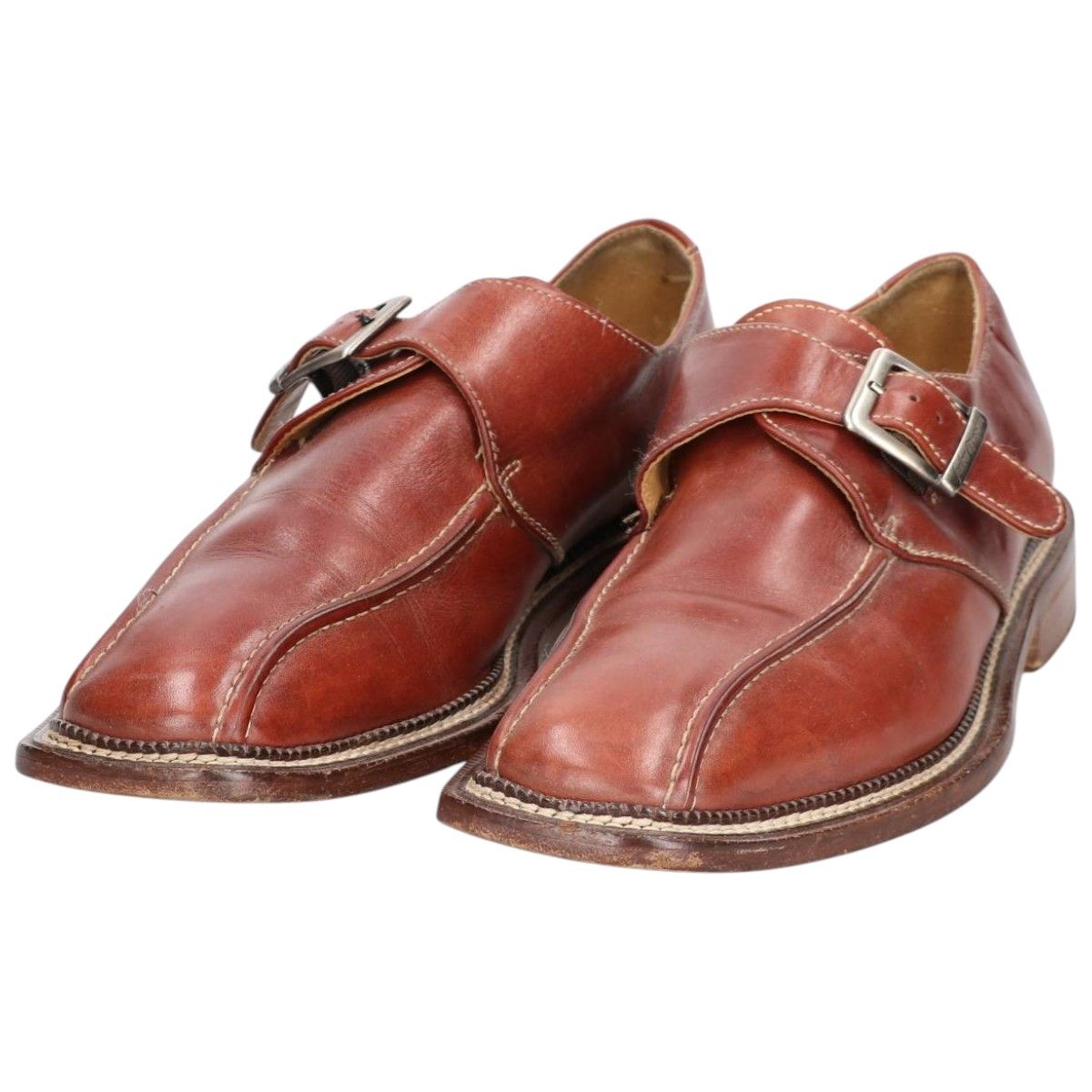 古着 SANDRO MOSCOLONI モンクストラップシューズ イタリア製 メンズ28.0cm相当/saa014630