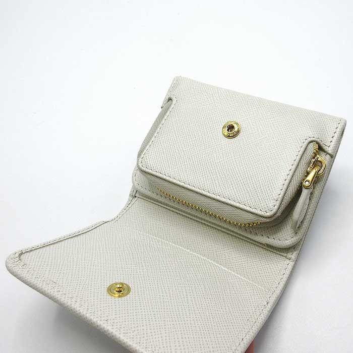 新品】プラダ 財布 三つ折り財布 (小銭入れ有り) PRADA PORTAF.PICCOLO