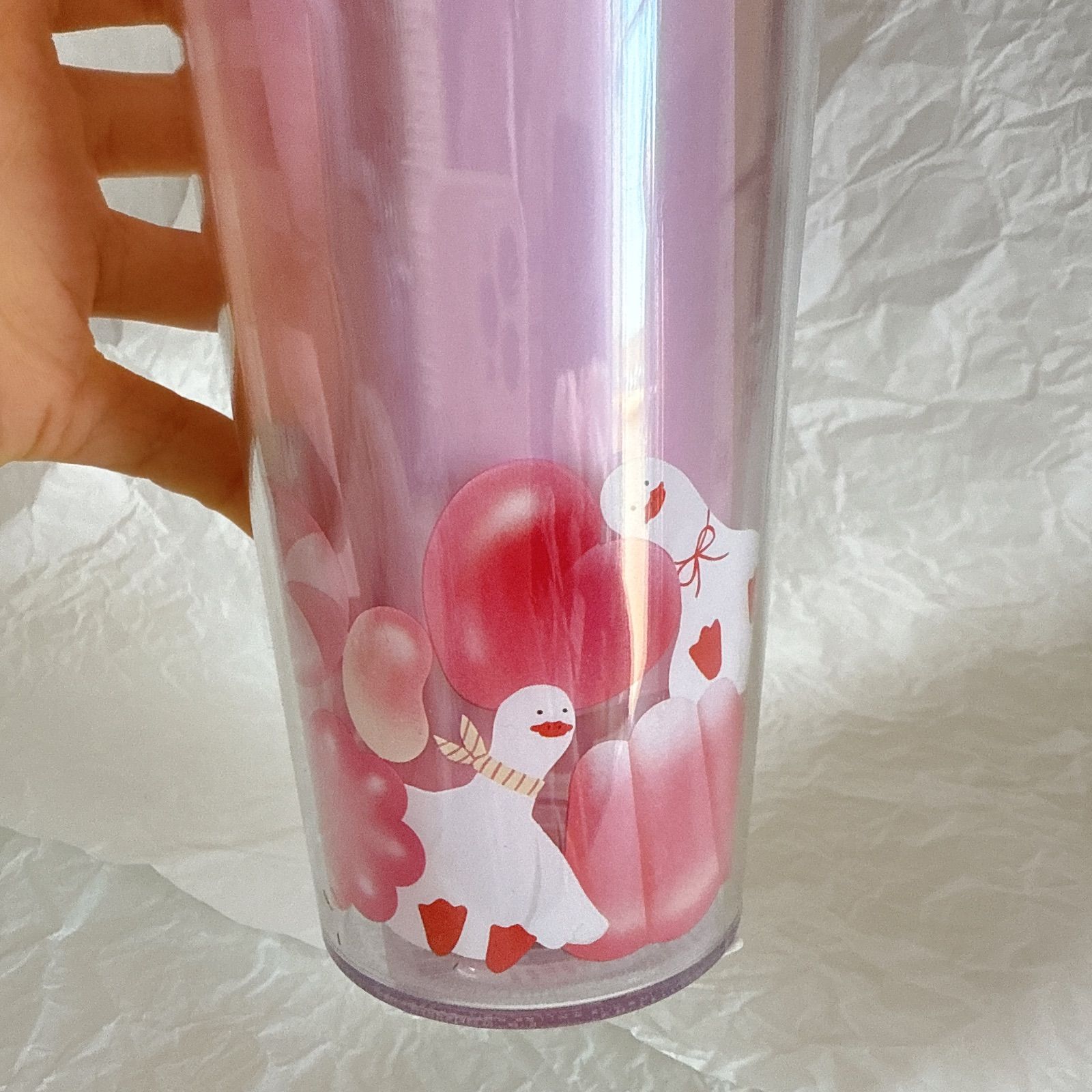 スターバックス バレンタイン ハート コールドカップ タンブラー