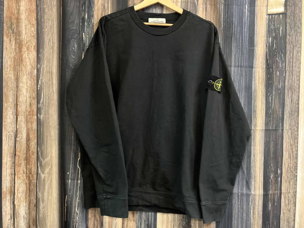 STONE ISLAND ストーンアイランド ガーメントダイ スウェット ロンT