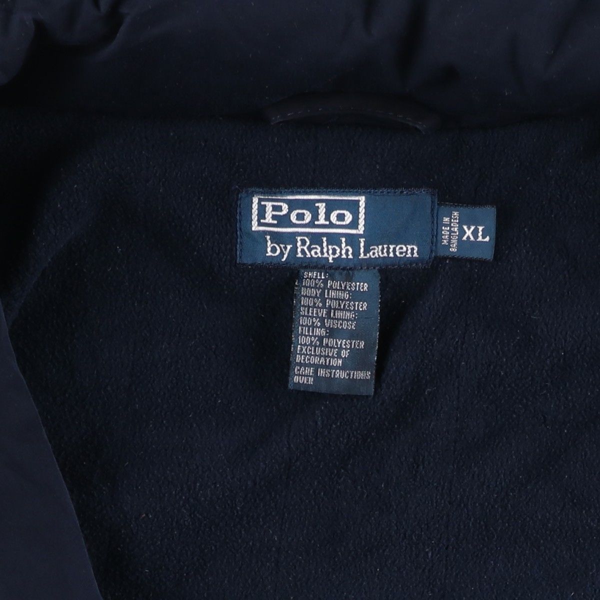 古着 ラルフローレン Ralph Lauren POLO by Ralph Lauren 中綿