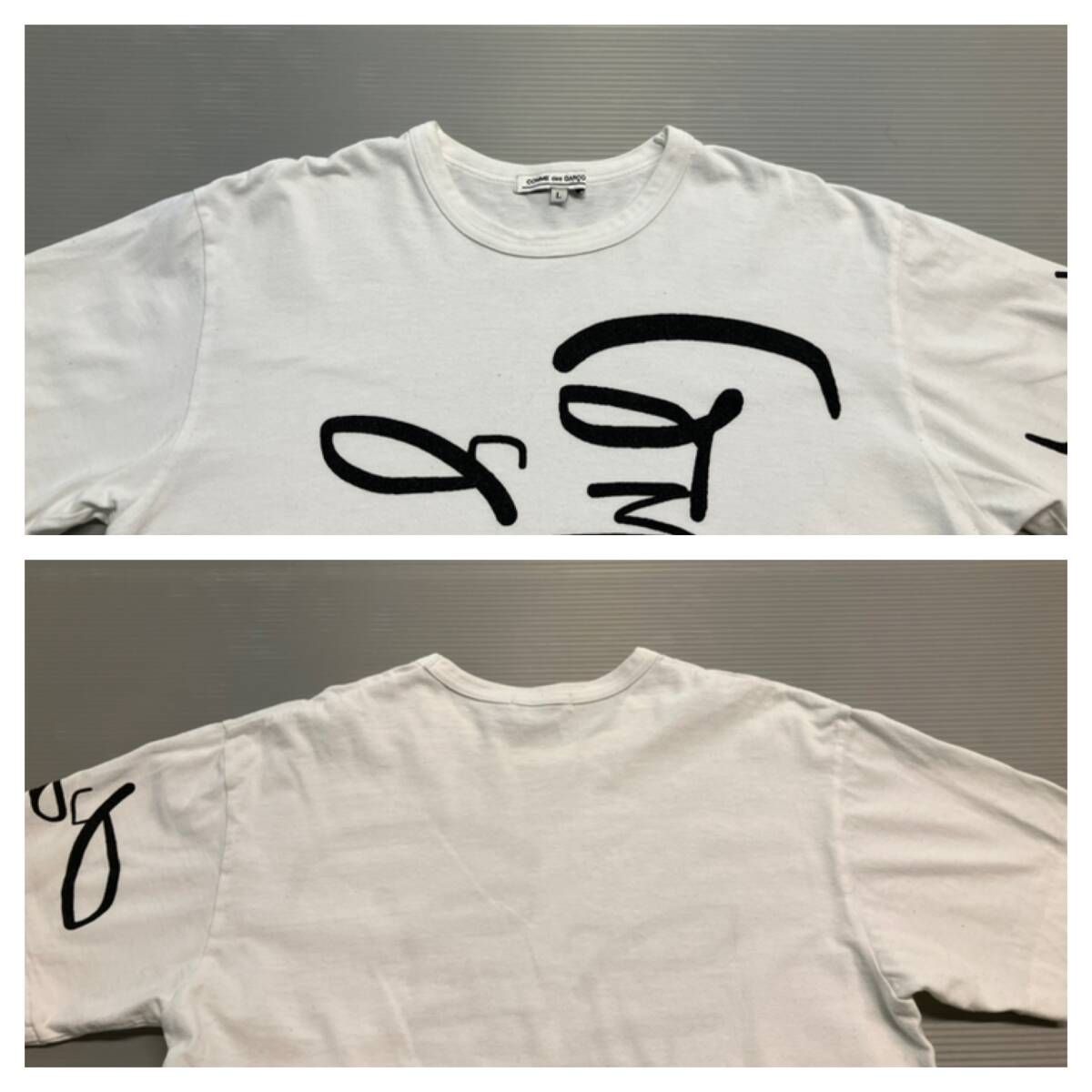 ☆ COMME des GARCONS コムデギャルソン 半袖Tシャツ OK-T106 サイズL 
