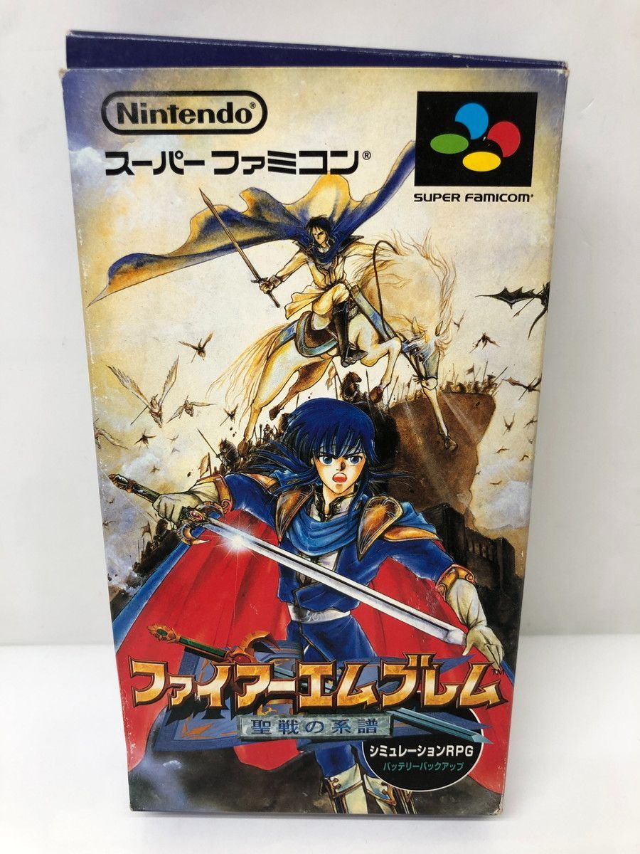 SFC ファイアーエムブレム 聖戦の系譜 箱・取説あり 初期動作確認