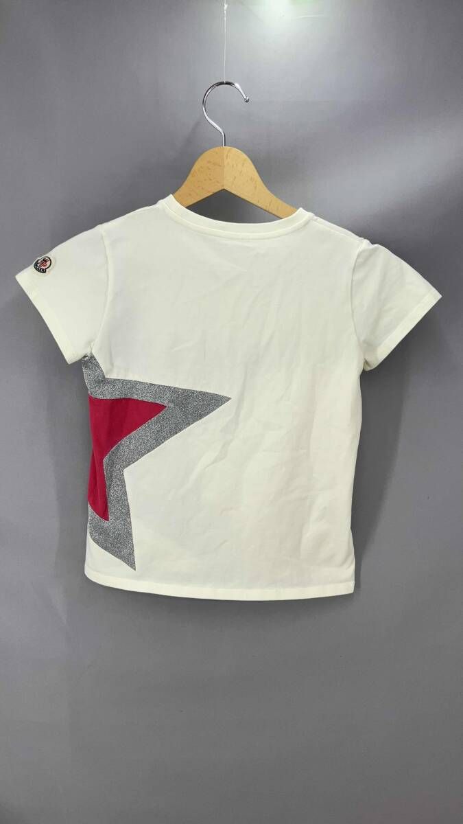 ☆ MONCLER モンクレール 半袖Tシャツ Star キッズ 140cm ホワイト 夏