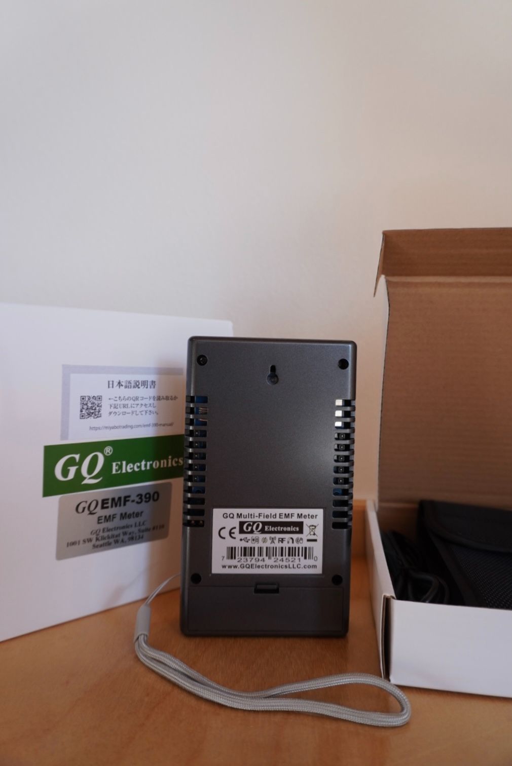 大特価】電磁波測定器 電磁波計 GQ EMF-390 5G対応 マルチフィールド
