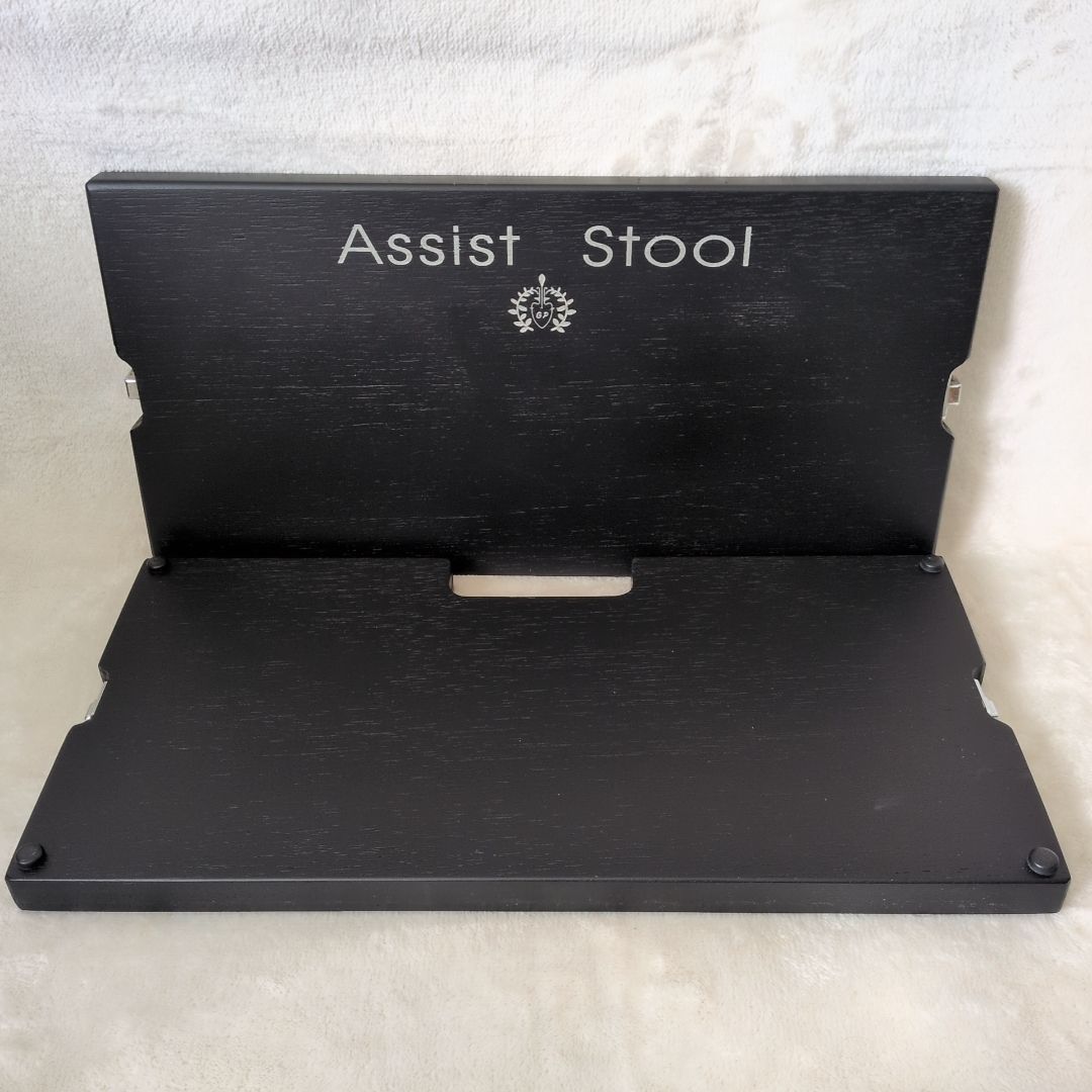 YOSHIZAWA 吉澤 PEACOCK ピアノ補助台 アシストスツール ASS-V-BK