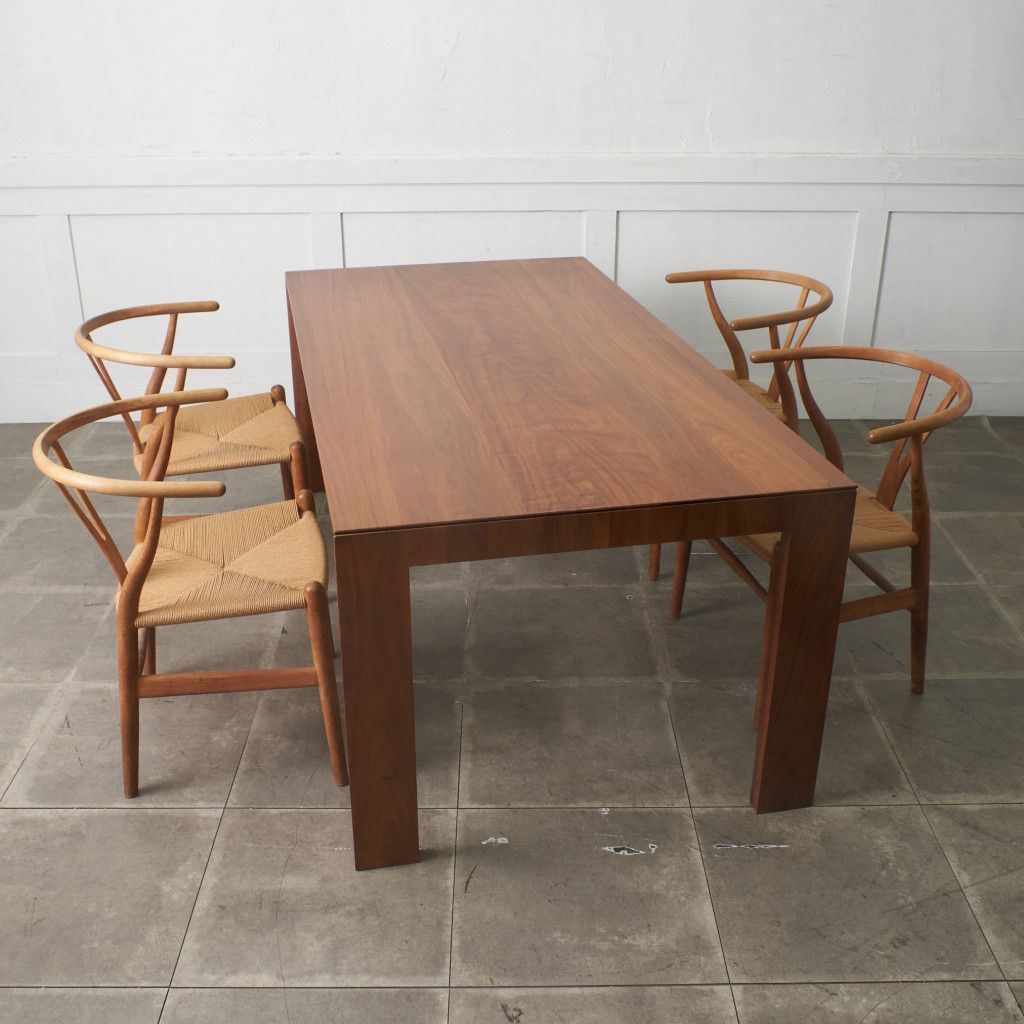 カリモク ダイニングテーブル DU6115 ウォールナット W1800 食卓机