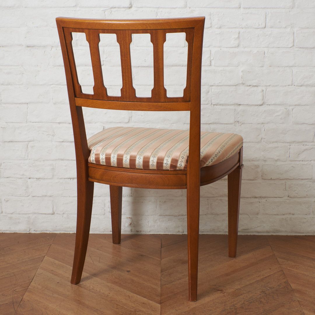 ◇④ドレクセルヘリテイジ トライユン TRIUNE ダイニングチェア DREXEL HERITAGE トライユン ダイニングチェア 椅子 サイドチェア 木製