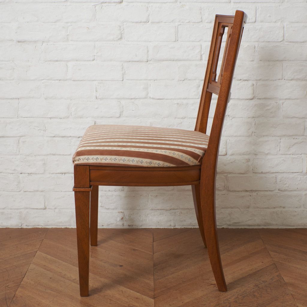 ◇①ドレクセルヘリテイジ肘掛け有【トライユンTRIUNE】ダイニングチェア DREXEL HERITAGE トライユン ダイニングチェア 椅子 サイドチェア 木製