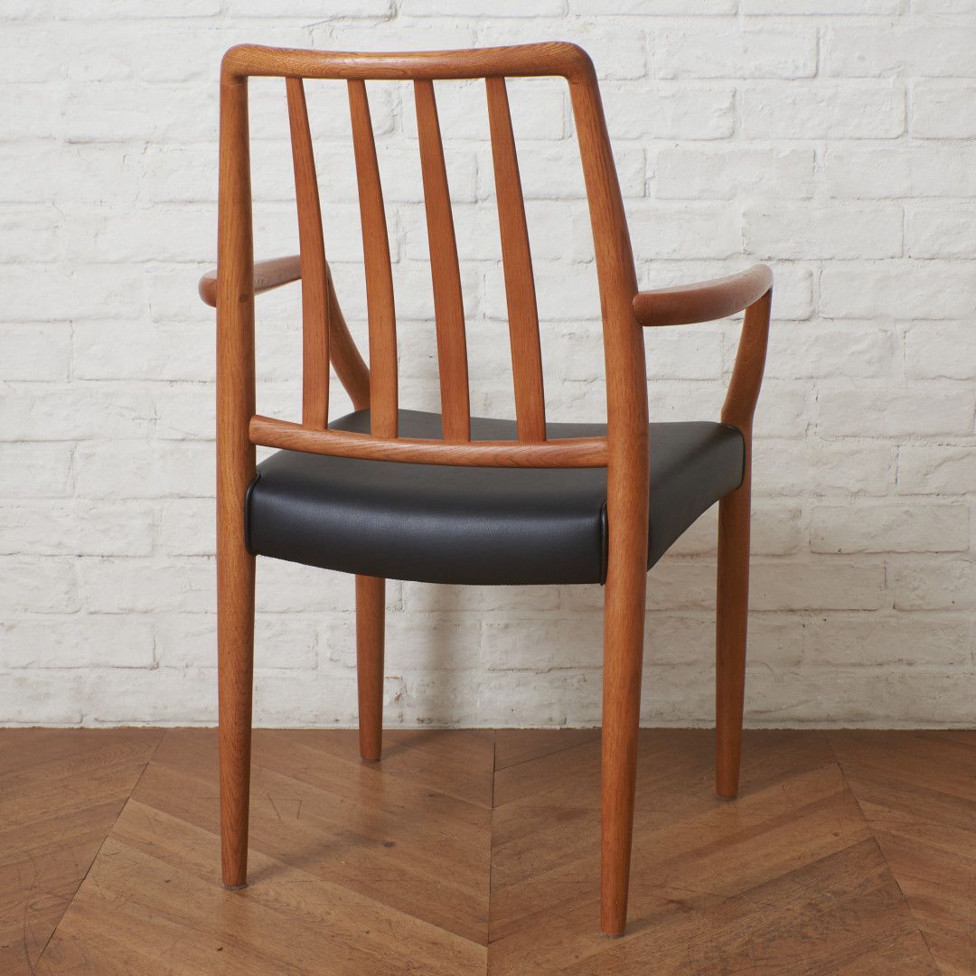 張替済 日進木工 GROW アームチェア Natural Brown ダイニングチェア