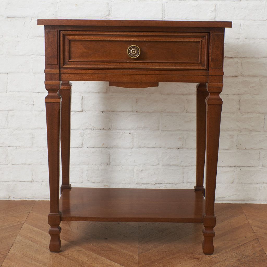 定29万 DREXEL HERITAGE フランチェスカ 電話台 クラシック サイド