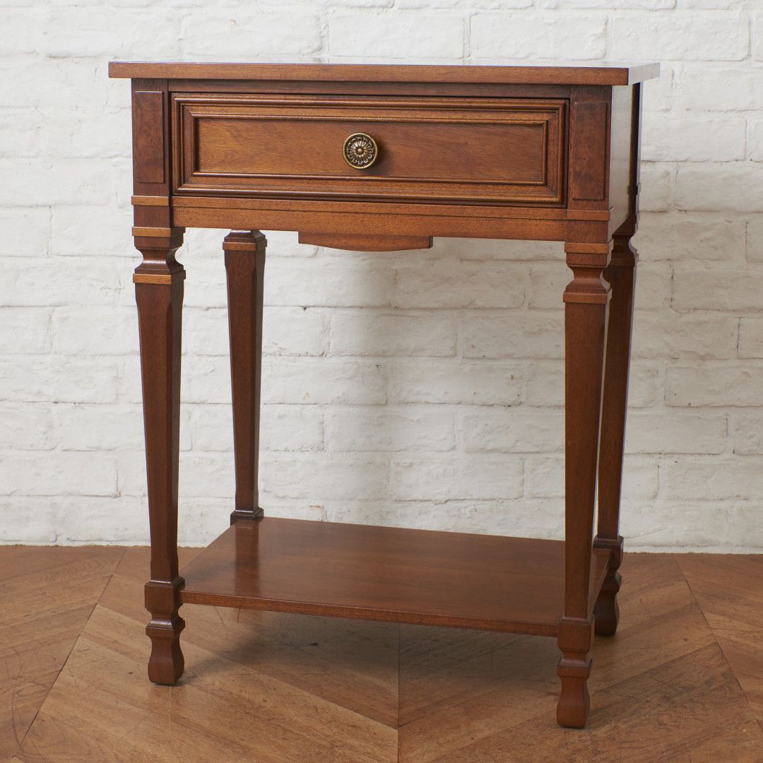 定29万 DREXEL HERITAGE フランチェスカ 電話台 クラシック サイド