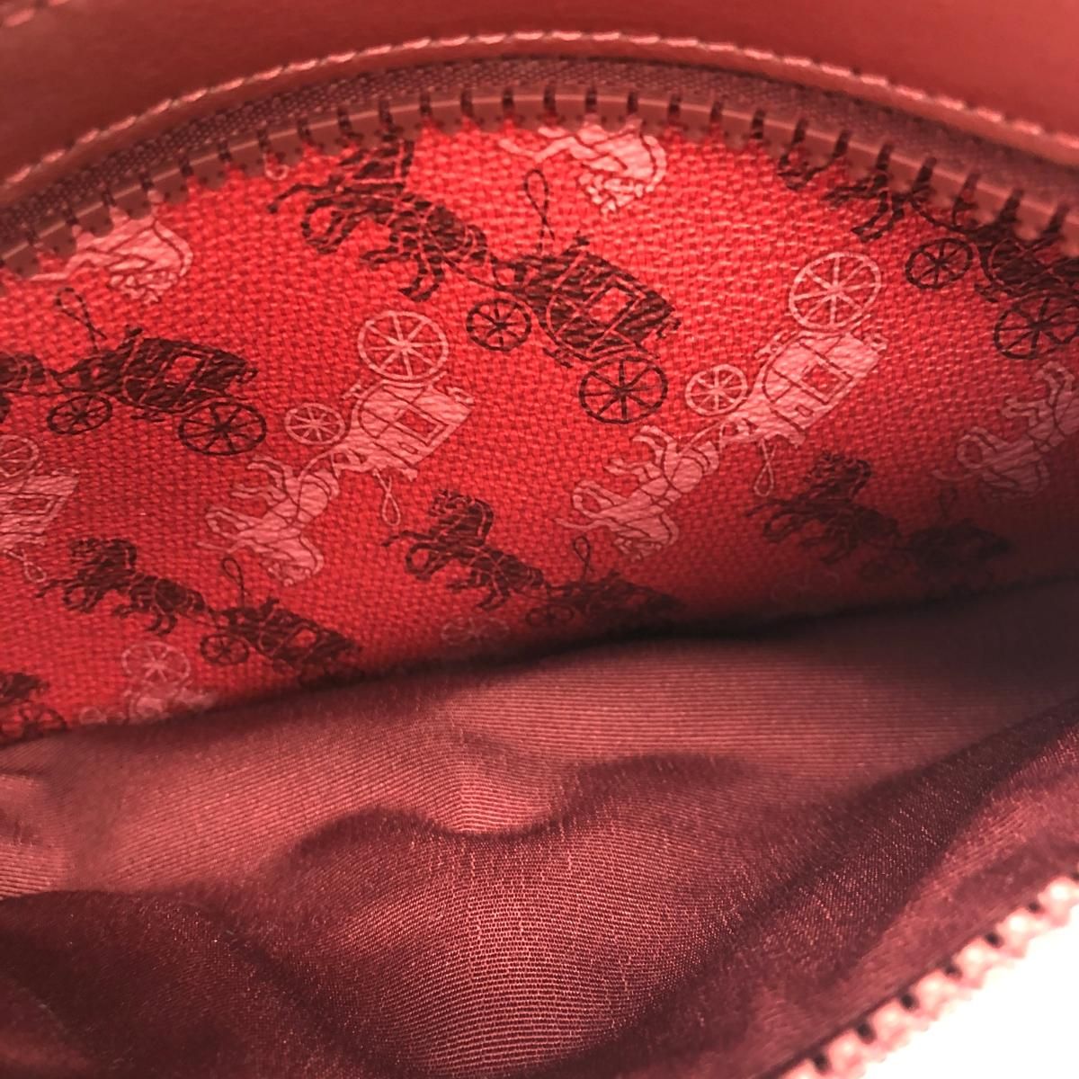 COACH コーチ リュック／チャーリーミディアム PVC F82358 レッド