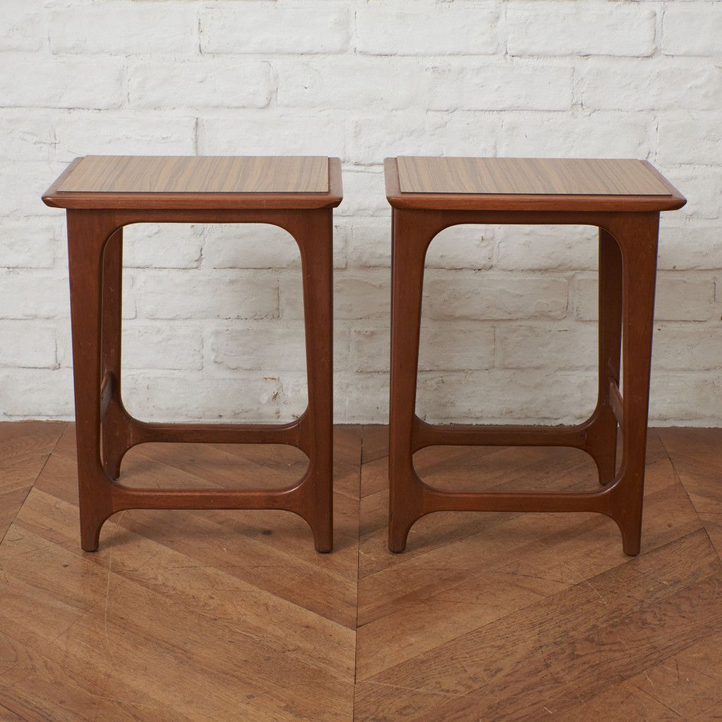 送料別売】2点セット オールドマルニ 孔雀 サイドテーブル maruni