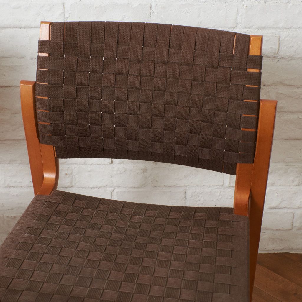 2脚セット arflex NT アームレス チェア アルフレックス 布テープ張り