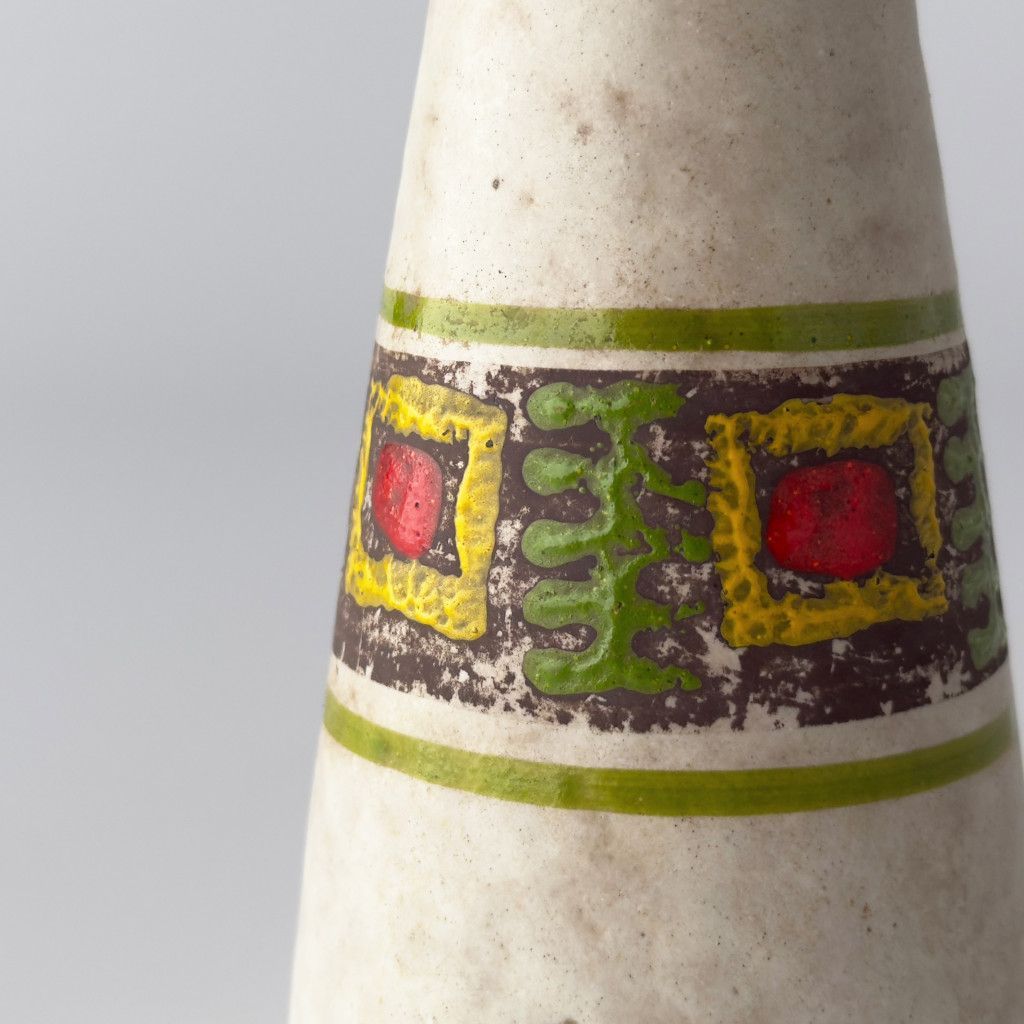 西ドイツ Fat lava ヴィンテージ Cortina フラワーベース JASBA 花器