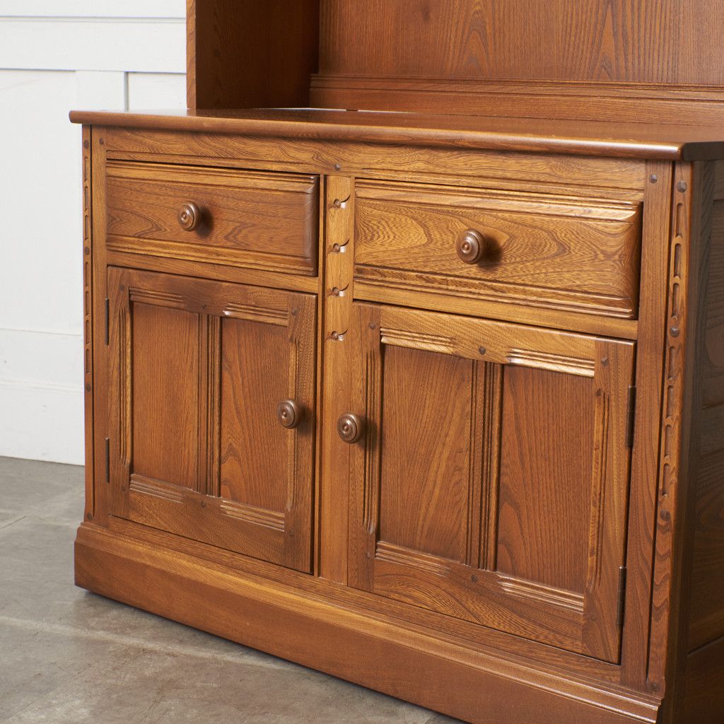 アーコール Old Colonial キャビネット 食器棚 本棚 飾り棚 ガラス