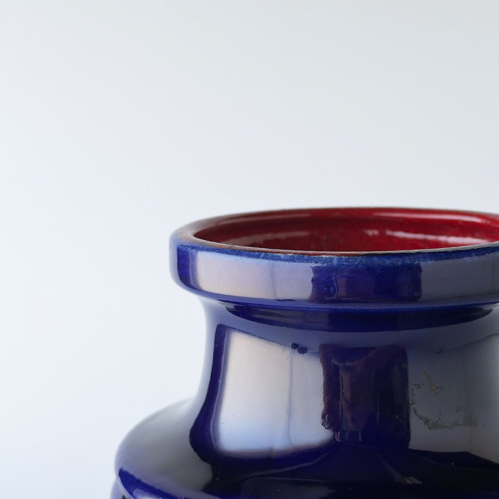 西ドイツ German Art Pottery ヴィンテージ フラワーベース Scheurich