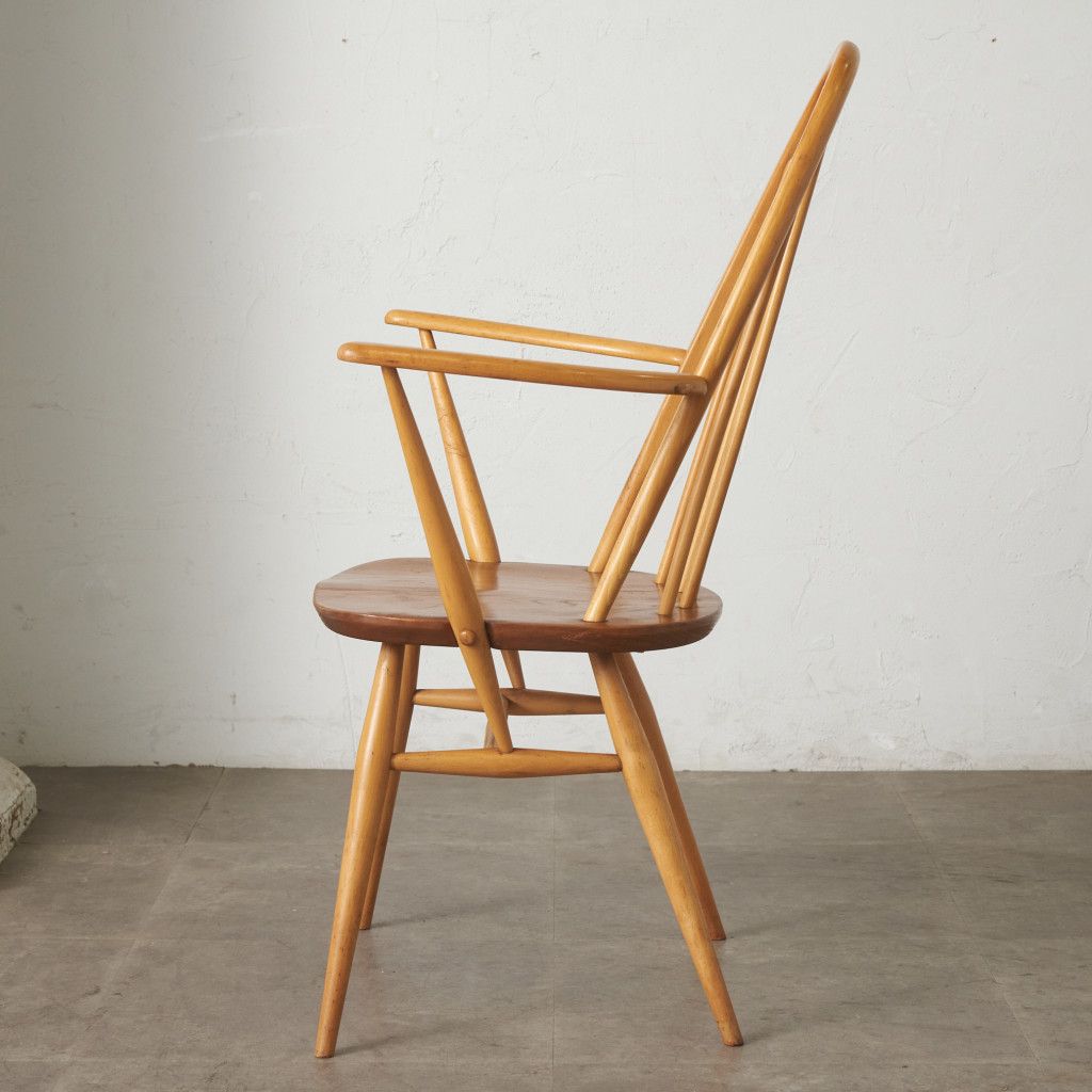 ERCOL アーコール クエーカーチェア イギリス 椅子 １脚 木製 ダイニング アーコールErcol クエーカーチェア｜アンティーク家具・照明の専門店