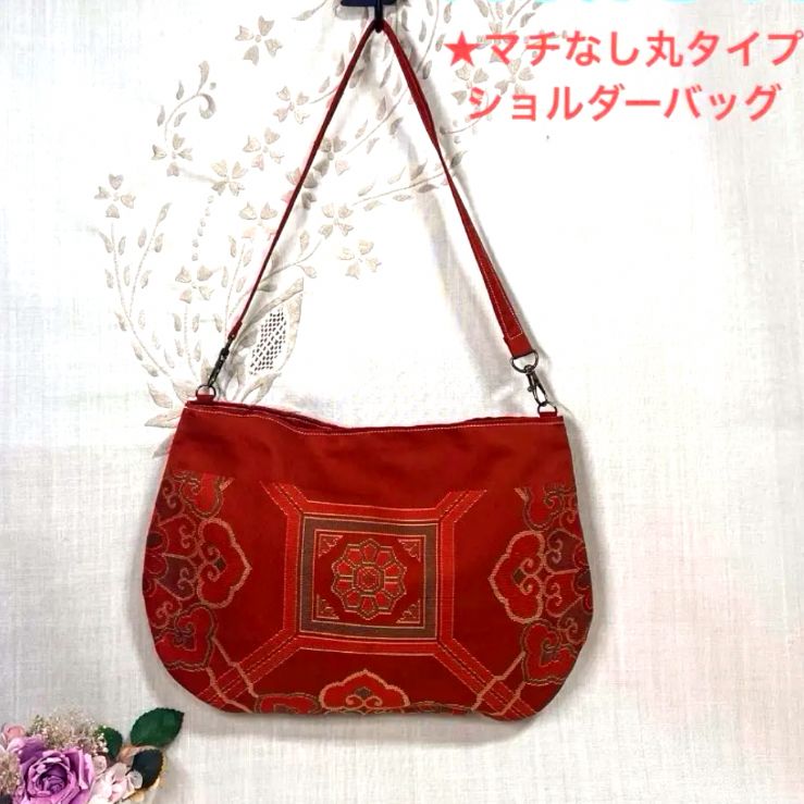 一点物】 帯リメイクバッグ ショルダーバッグNo.81 - メルカリ