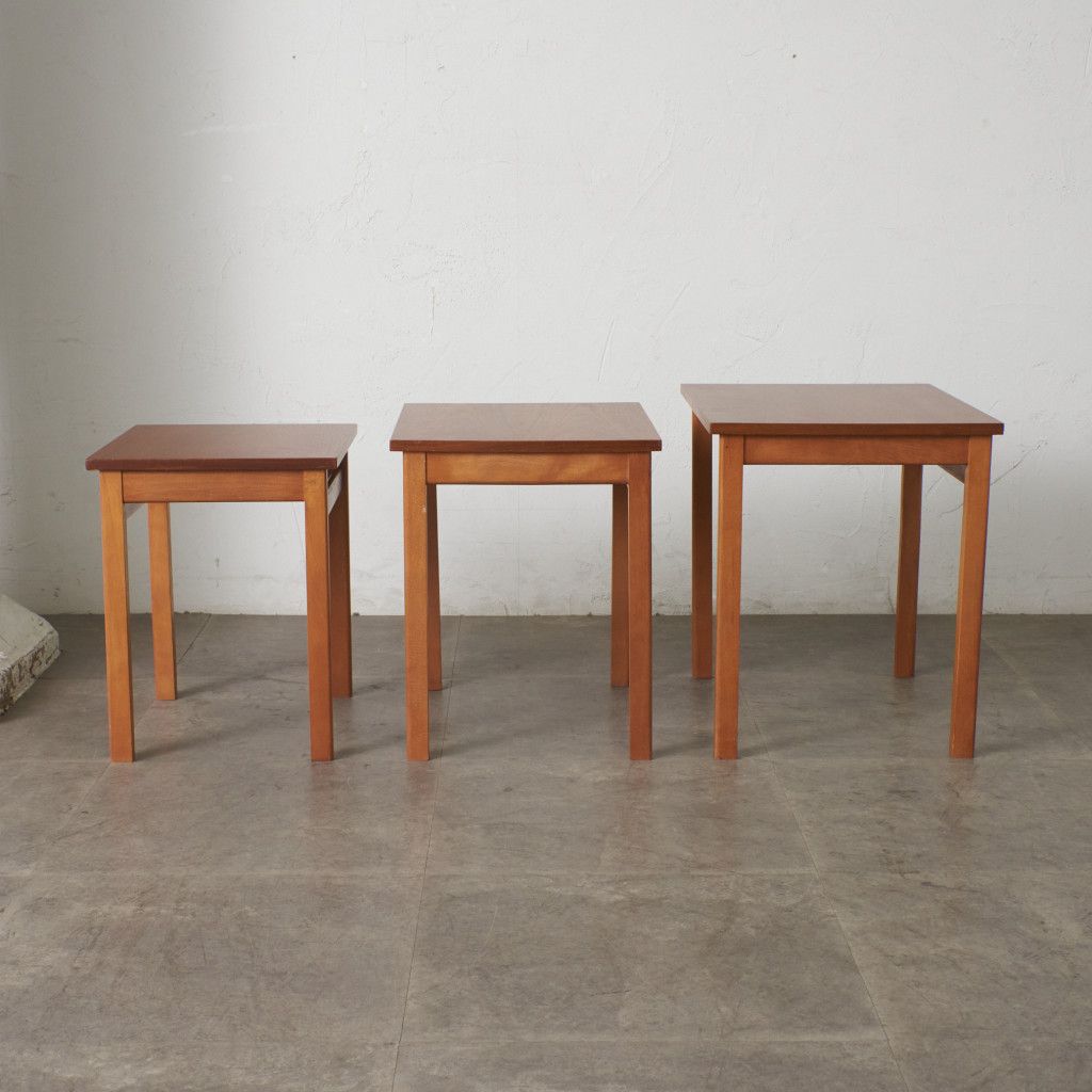 イギリス ヴィンテージ ネストテーブル 北欧 スタイル サイドテーブル