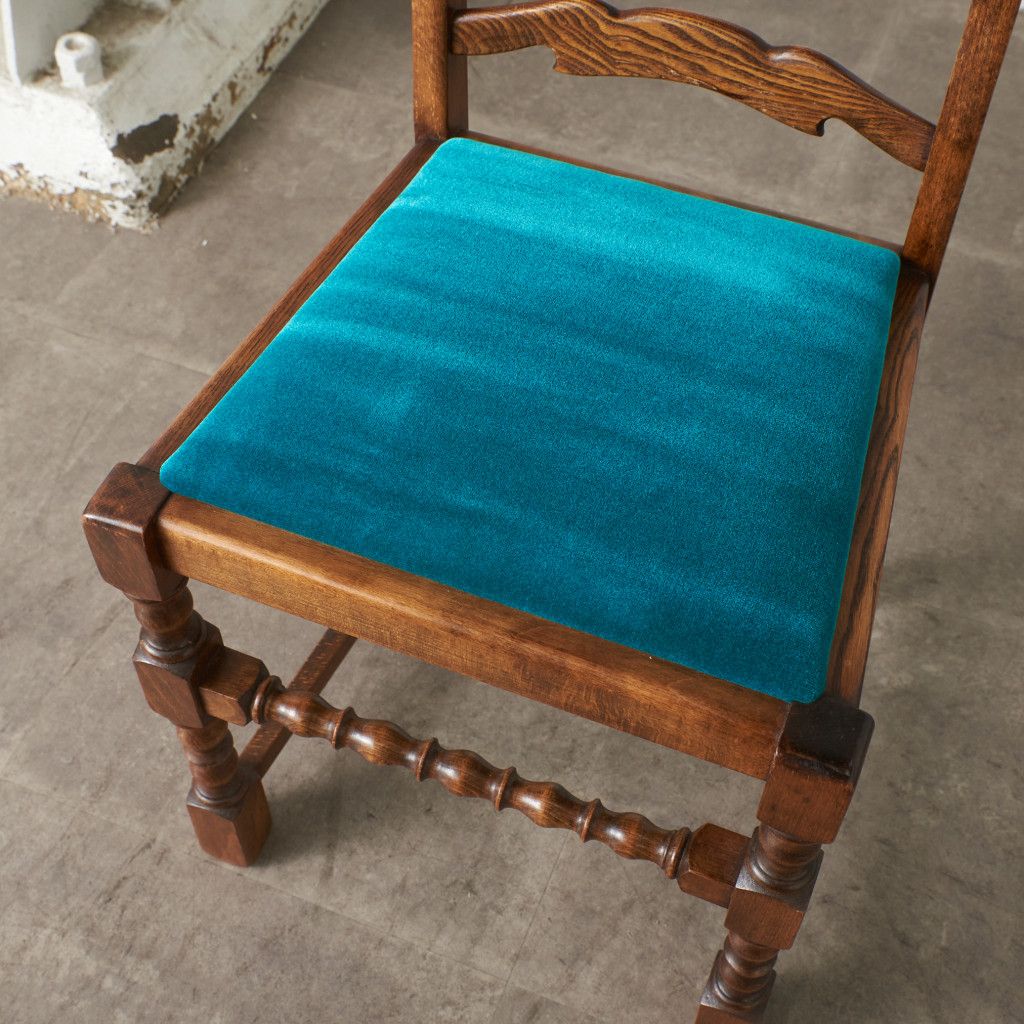張替済 英国 アンティーク ラダーバック チェア 椅子 ハイバック