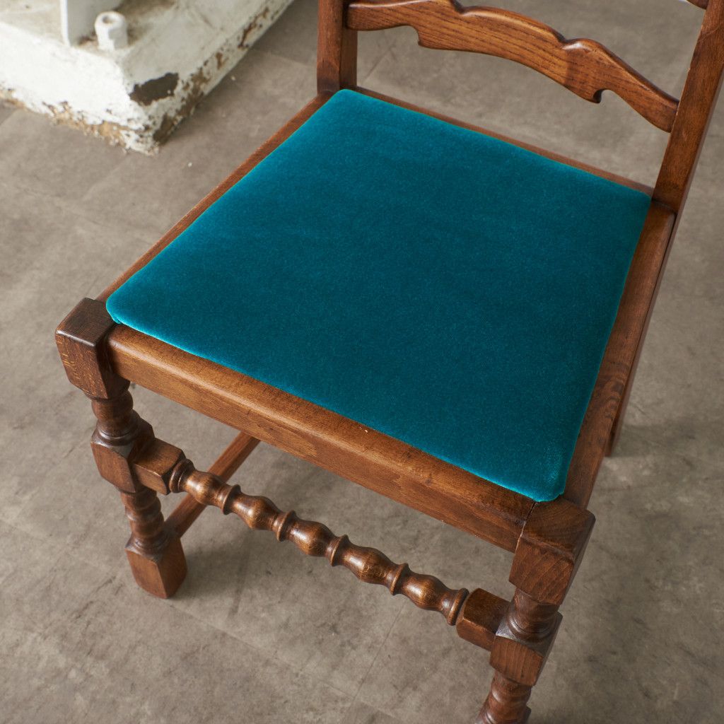 張替済 英国 アンティーク ラダーバック チェア 椅子 ハイバック