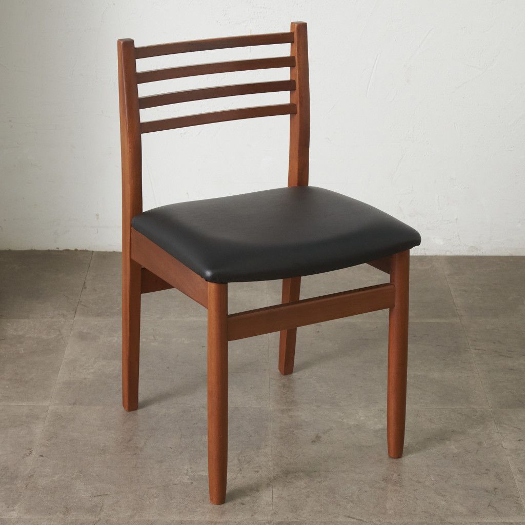 イギリス アンティーク 家具 ラダー チェア 1960年頃 椅子 585A1 ラダーバックチャーチチェア｜アンティーク家具・照明の専門店｜デニム