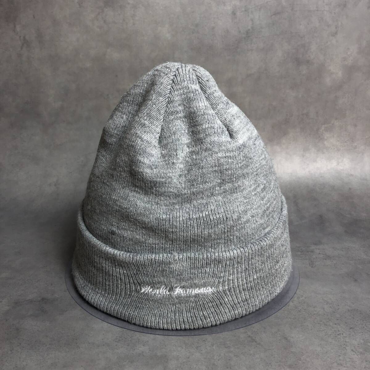 PQ095◇Supreme / NEWERA : Bandana Box Logo Beanie◇グレー系