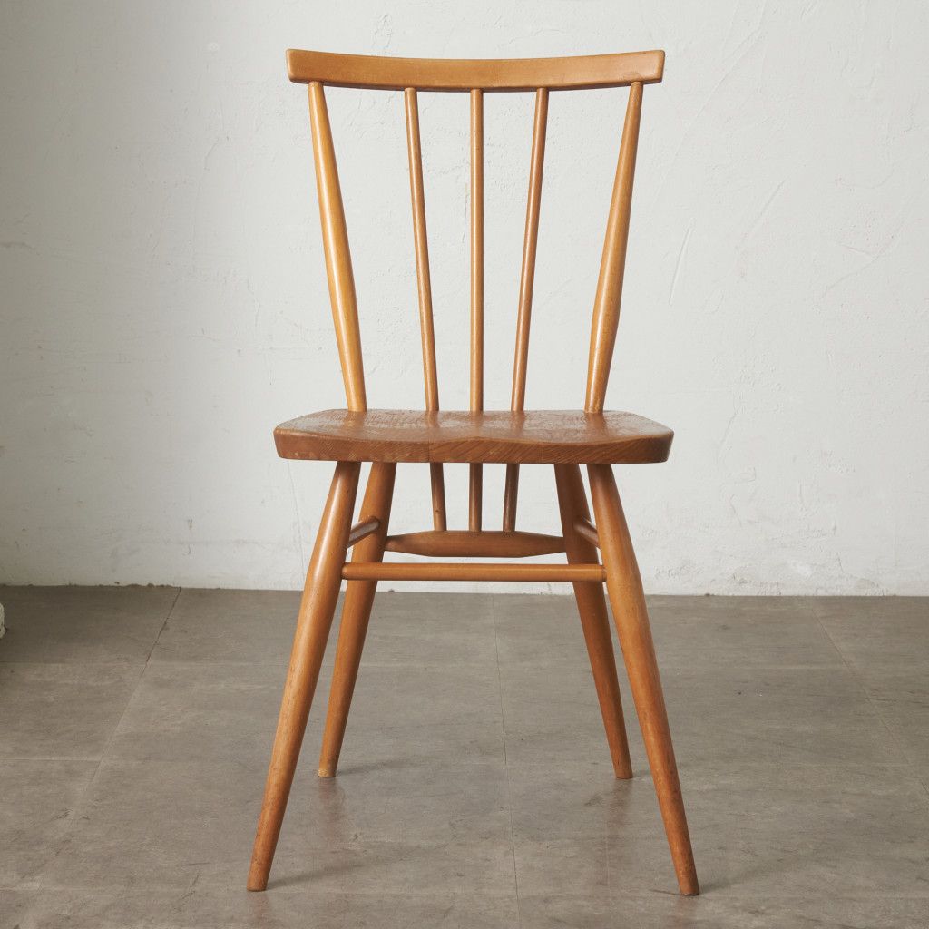 ercol スティックバックチェア ヴィンテージ 英国 アーコール エルム