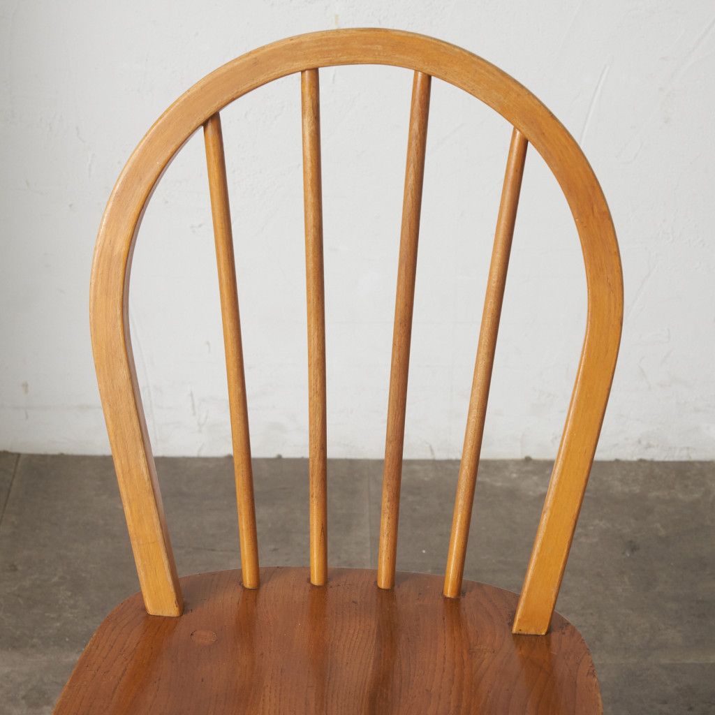 ercol フープバックチェア 4本 スポーク アーコール ダイニングチェア